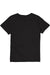 Hanes 5680 Womens ComfortSoft Short Sleeve Crewneck T-Shirt Black Flat Back