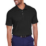 Puma Mens Fusion Performance Moisture Wicking Short Sleeve Polo Shirt - Black