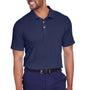 Puma Mens Fusion Performance Moisture Wicking Short Sleeve Polo Shirt - Peacoat Blue