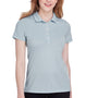 Puma Womens Fusion Performance Moisture Wicking Short Sleeve Polo Shirt - Quarry Grey