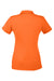 Puma 596921 Womens Fusion Performance Moisture Wicking Short Sleeve Polo Shirt Vibrant Orange Flat Back