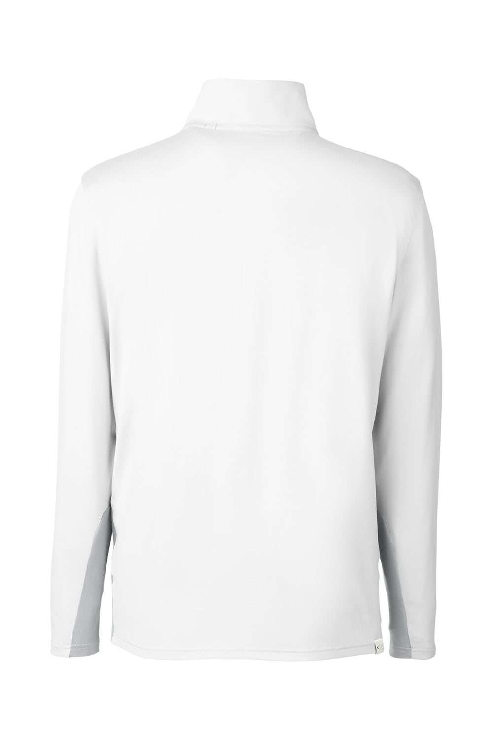 Puma 599127 Mens Gamer Moisture Wicking 1/4 Zip Sweatshirt Bright White Flat Back