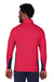 Puma 599127 Mens Gamer Moisture Wicking 1/4 Zip Sweatshirt Ski Patrol Red Model Back