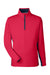 Puma 599127 Mens Gamer Moisture Wicking 1/4 Zip Sweatshirt Ski Patrol Red Flat Front