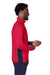 Puma 599127 Mens Gamer Moisture Wicking 1/4 Zip Sweatshirt Ski Patrol Red Model Side