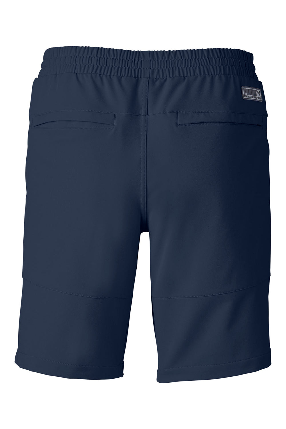 Puma 599271 Mens EGW Walker Moisture Wicking Shorts w/ Pockets Navy Blue Flat Back