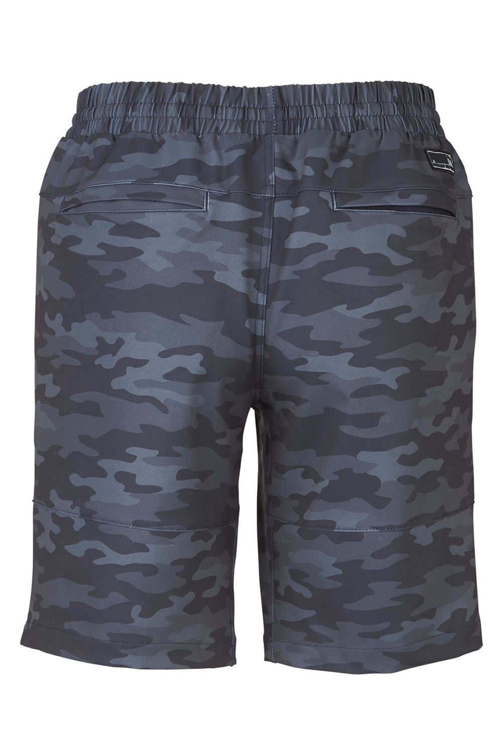 Puma 599271 Mens EGW Walker Moisture Wicking Shorts w/ Pockets Navy Blue Camo Flat Back