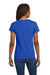 Gildan 5V00L/G500VL Womens Short Sleeve V-Neck T-Shirt Royal Blue Model Back