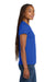 Gildan 5V00L/G500VL Womens Short Sleeve V-Neck T-Shirt Royal Blue Model Side