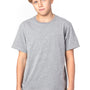 Threadfast Apparel Youth Ultimate Short Sleeve Crewneck T-Shirt - Heather Grey