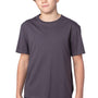 Threadfast Apparel Youth Ultimate Short Sleeve Crewneck T-Shirt - Graphite Grey