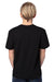 Threadfast Apparel 600A Youth Ultimate Short Sleeve Crewneck T-Shirt Black Model Back