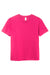 Threadfast Apparel 600A Youth Ultimate Short Sleeve Crewneck T-Shirt Hot Pink Flat Front