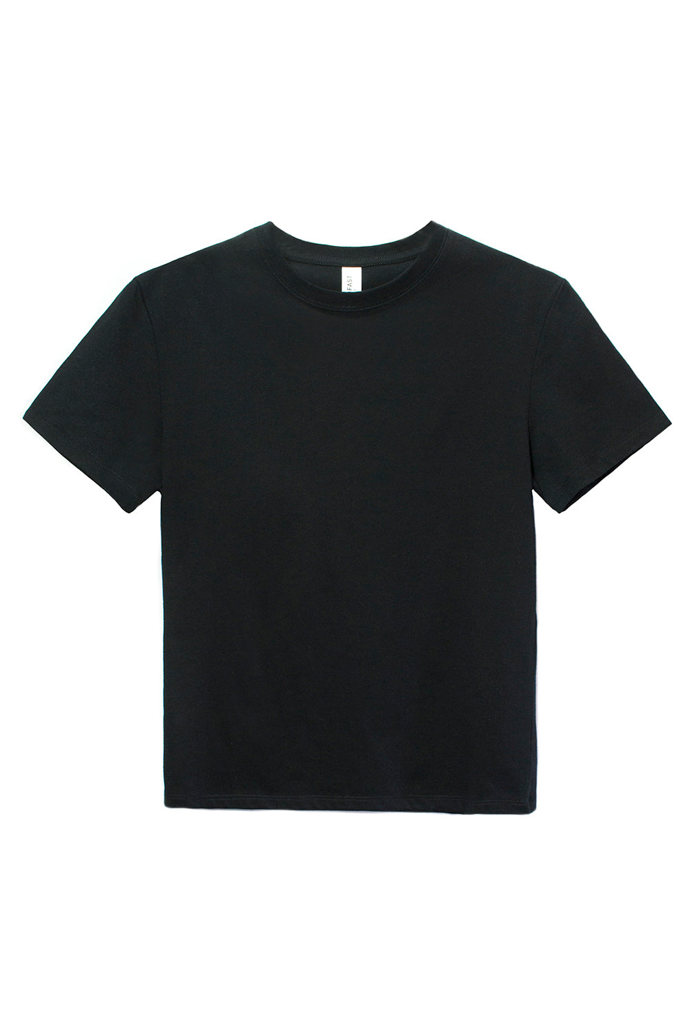 Threadfast Apparel 600A Youth Ultimate Short Sleeve Crewneck T-Shirt Black Flat Front