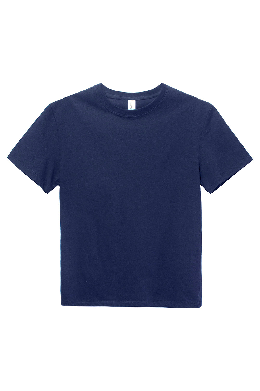 Threadfast Apparel 600A Youth Ultimate Short Sleeve Crewneck T-Shirt Navy Blue Flat Front