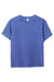 Threadfast Apparel 600A Youth Ultimate Short Sleeve Crewneck T-Shirt Heather Royal Blue Flat Front