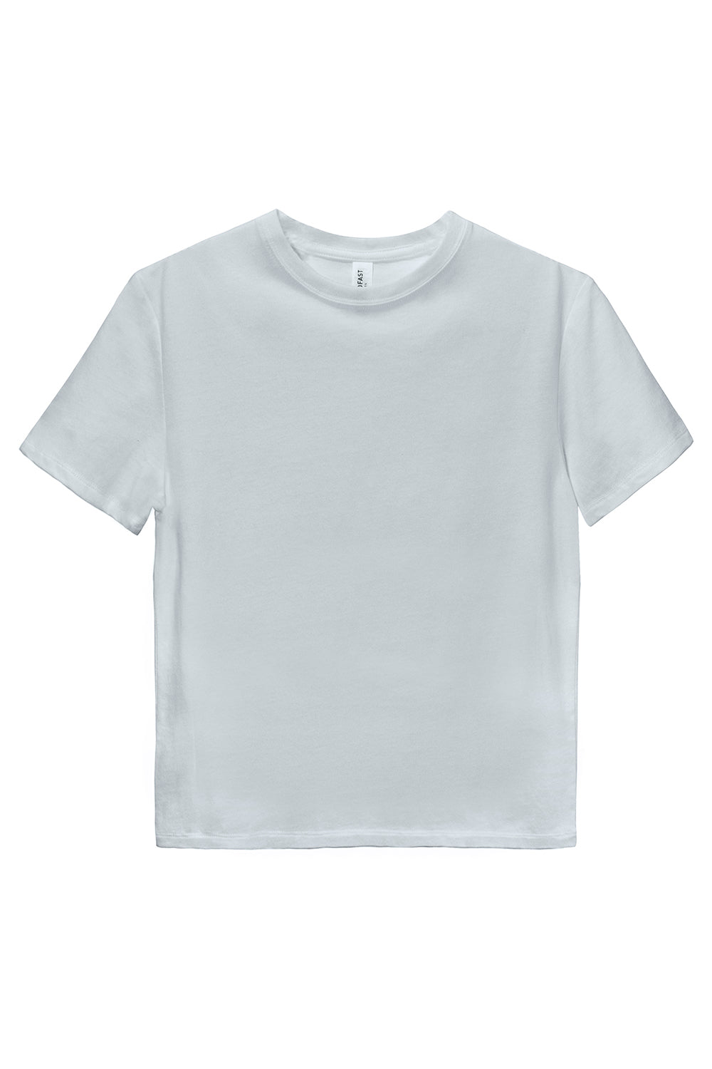 Threadfast Apparel 600A Youth Ultimate Short Sleeve Crewneck T-Shirt Silver Grey Flat Front