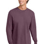 Comfort Colors Mens Long Sleeve Crewneck T-Shirt - Berry