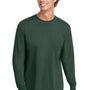 Comfort Colors Mens Long Sleeve Crewneck T-Shirt - Blue Spruce