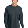 Comfort Colors Mens Long Sleeve Crewneck T-Shirt - Denim Blue