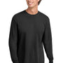 Comfort Colors Mens Long Sleeve Crewneck T-Shirt - Graphite Grey