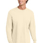 Comfort Colors Mens Long Sleeve Crewneck T-Shirt - Ivory