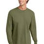 Comfort Colors Mens Long Sleeve Crewneck T-Shirt - Khaki Brown