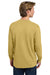 Comfort Colors 6014/C6014 Mens Long Sleeve Crewneck T-Shirt Mustard Yellow Model Back