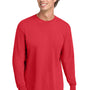 Comfort Colors Mens Long Sleeve Crewneck T-Shirt - Paprika Red