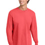 Comfort Colors Mens Long Sleeve Crewneck T-Shirt - Watermelon Pink