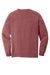 Comfort Colors 6014/C6014 Mens Long Sleeve Crewneck T-Shirt Brick Red Flat Back