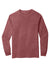 Comfort Colors 6014/C6014 Mens Long Sleeve Crewneck T-Shirt Brick Red Flat Front