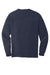 Comfort Colors 6014/C6014 Mens Long Sleeve Crewneck T-Shirt Navy Blue Flat Back