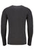 Next Level 6071 Mens Jersey Long Sleeve Crewneck T-Shirt Vintage Black Flat Back