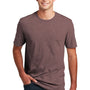 District Mens Perfect Blend Short Sleeve Crewneck T-Shirt - Rose Fleck