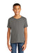 Gildan 64000B Youth Softstyle Short Sleeve Crewneck T-Shirt Charcoal Grey Model Front