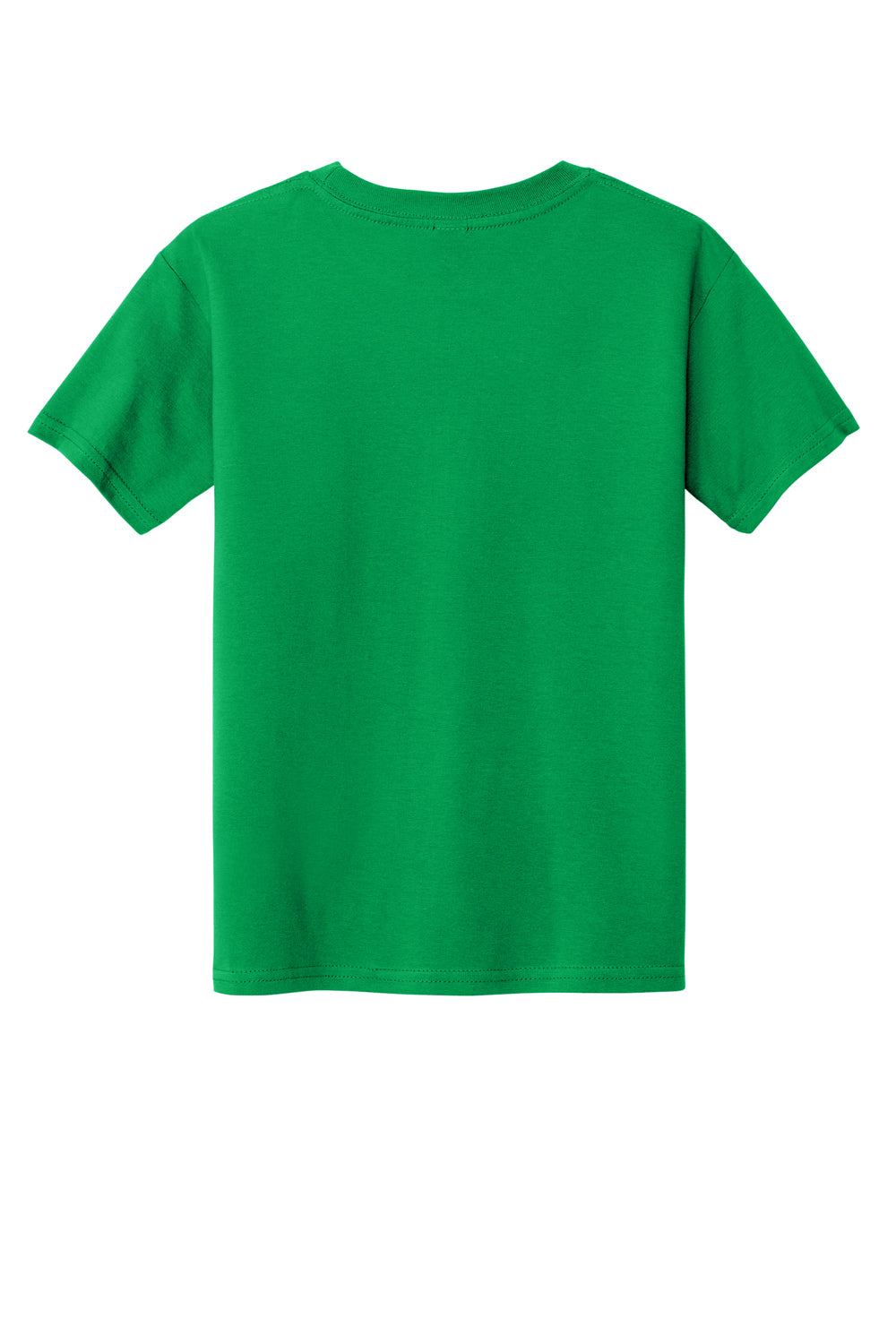 Gildan 64000B Youth Softstyle Short Sleeve Crewneck T-Shirt Irish Green Flat Back