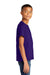 Gildan 64000B Youth Softstyle Short Sleeve Crewneck T-Shirt Purple Model Side