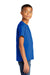 Gildan 64000B Youth Softstyle Short Sleeve Crewneck T-Shirt Royal Blue Model Side