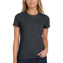 Gildan Womens Softstyle Short Sleeve Crewneck T-Shirt - Heather Dark Grey