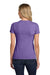 Gildan 64000L/G640L Womens Softstyle Short Sleeve Crewneck T-Shirt Heather Purple Model Back