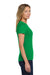 Gildan 64000L/G640L Womens Softstyle Short Sleeve Crewneck T-Shirt Irish Green Model Side