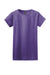 Gildan 64000L/G640L Womens Softstyle Short Sleeve Crewneck T-Shirt Heather Purple Flat Front