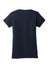 Gildan 64000L/G640L Womens Softstyle Short Sleeve Crewneck T-Shirt Navy Blue Flat Back