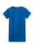 Gildan 64000L/G640L Womens Softstyle Short Sleeve Crewneck T-Shirt Royal Blue Flat Front