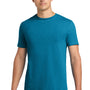 Gildan Mens Softstyle Short Sleeve Crewneck T-Shirt - Antique Sapphire Blue