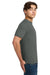 Gildan 64000/G640 Mens Softstyle Short Sleeve Crewneck T-Shirt Charcoal Grey Model Side