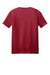 Gildan 64000/G640 Mens Softstyle Short Sleeve Crewneck T-Shirt Cherry Red Flat Back