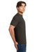 Gildan 64000/G640 Mens Softstyle Short Sleeve Crewneck T-Shirt Dark Chocolate Brown Model Side