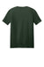 Gildan 64000/G640 Mens Softstyle Short Sleeve Crewneck T-Shirt Forest Green Flat Back